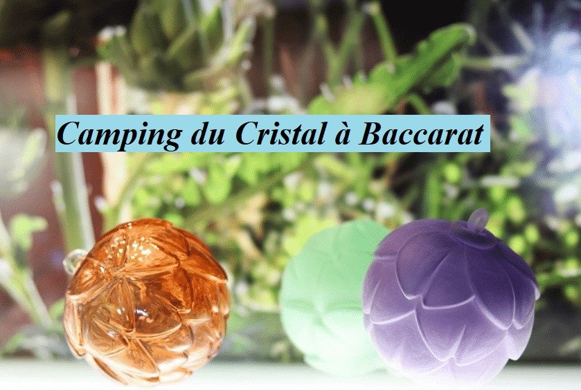 Camping du Cristal à Baccarat