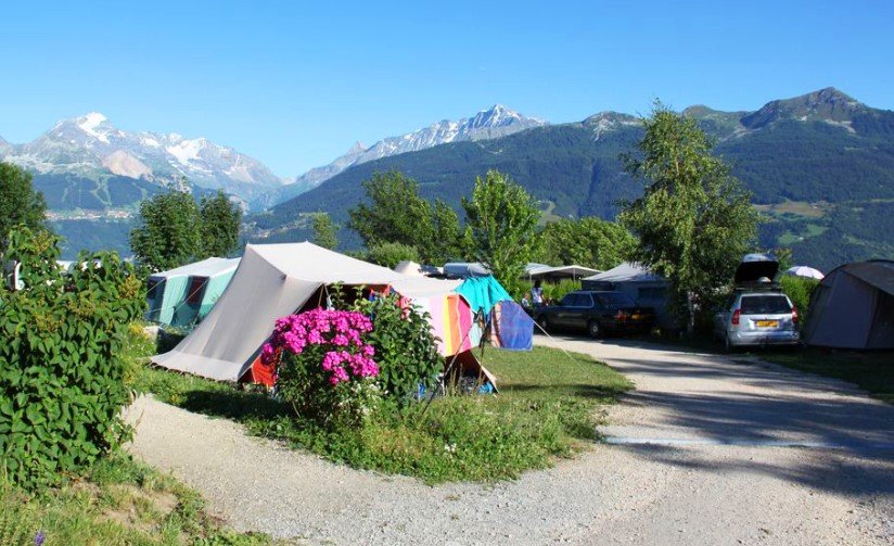 Camping le Bioley en Savoie emplacements