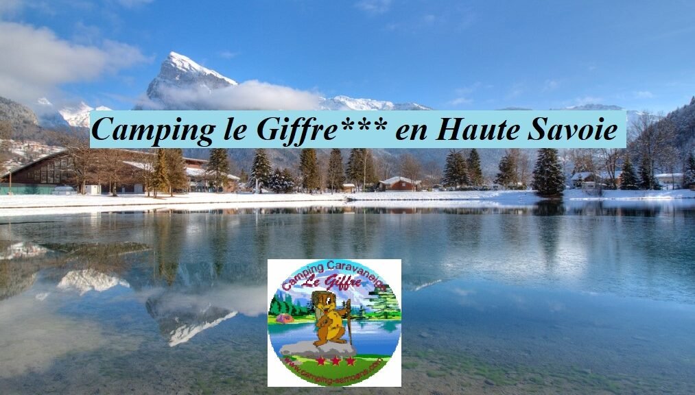 Camping le Giffre en Haute Savoie