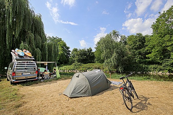 camping de l'ill Colmar Haut Rhin emplacements